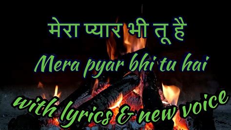 mera pyar bhi tu hai lyrics